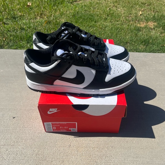Nike Dunk Low Retro Panda White Black DD1391-100 US - Picture 1 of 6